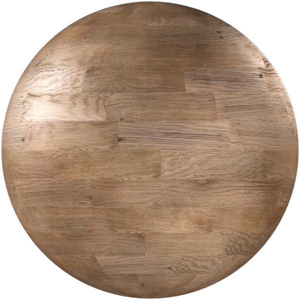 Wood Floor Strip Glossy Light Brown 05