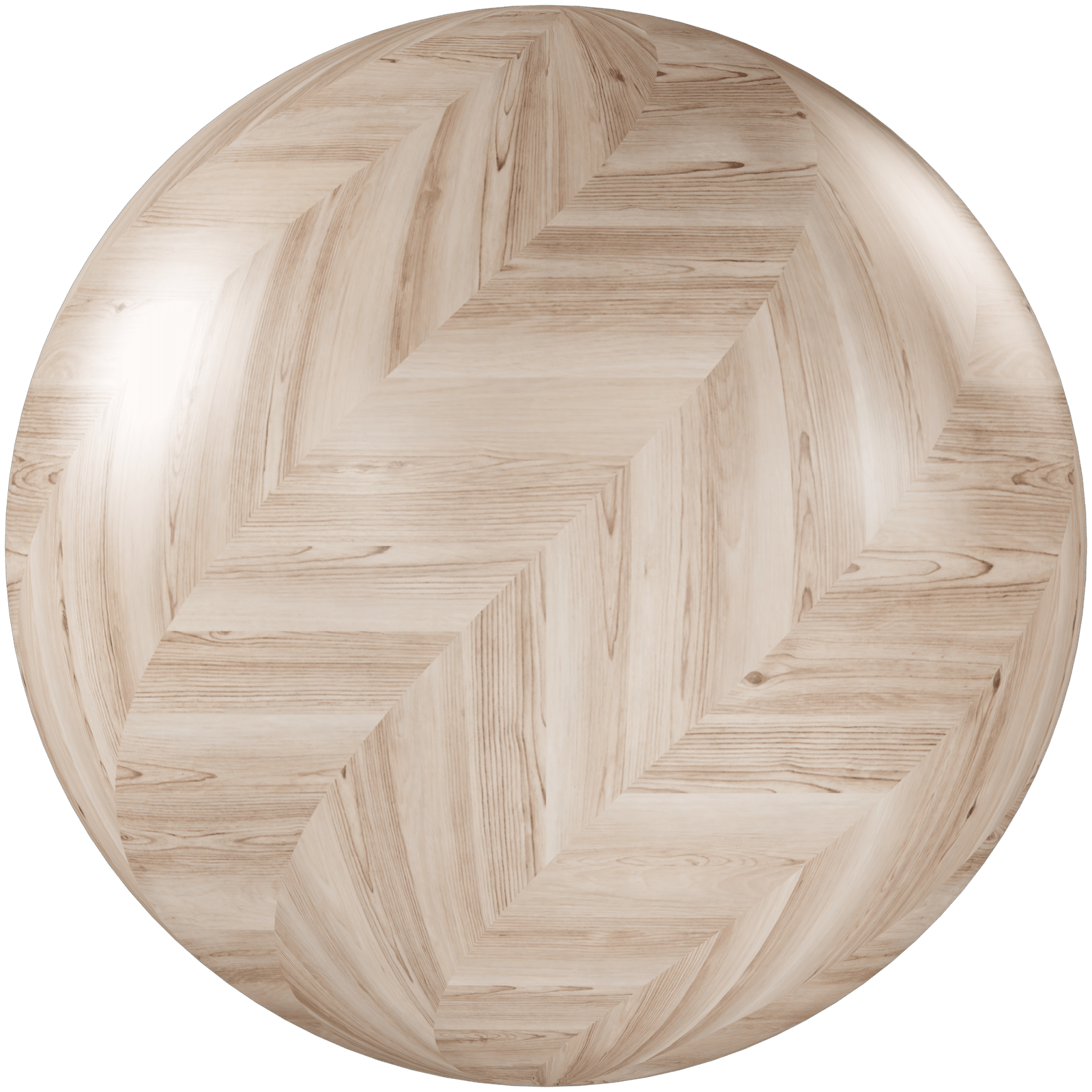 Wood Parquet Chevron Glossy Beige 01