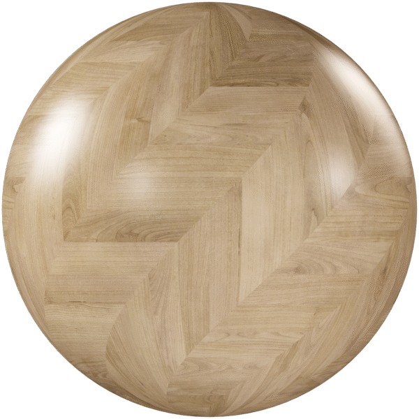 Wood Parquet Chevron Glossy Beige 03