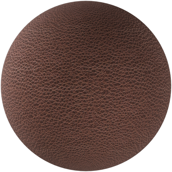 Leather Milled Cowhide Brown 01