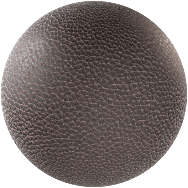 Leather Milled Cowhide Brown 02