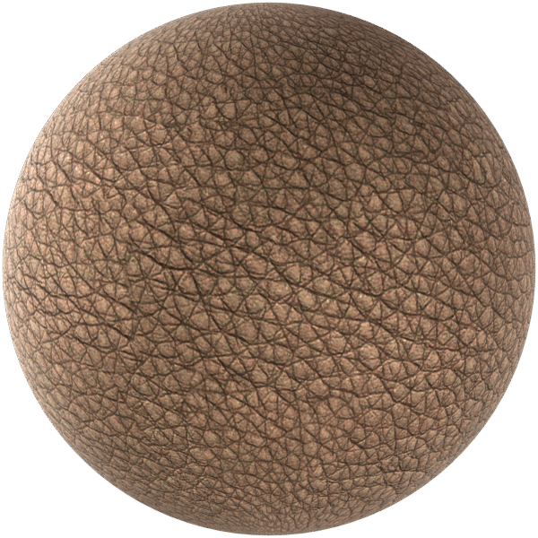 Leather Milled Cowhide Brown 03