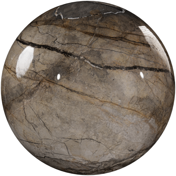 Marble Stone Polished Brown 08
