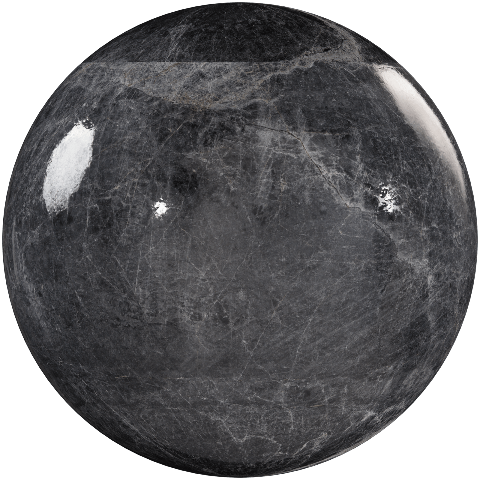 Marble Stone Polished Dark Grey 03