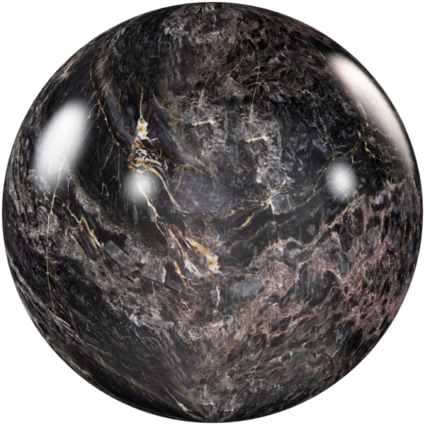 Marble Stone Polished Dark Grey 06