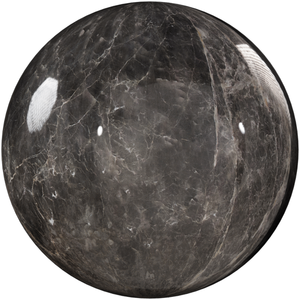 Marble Stone Polished Dark Grey 22