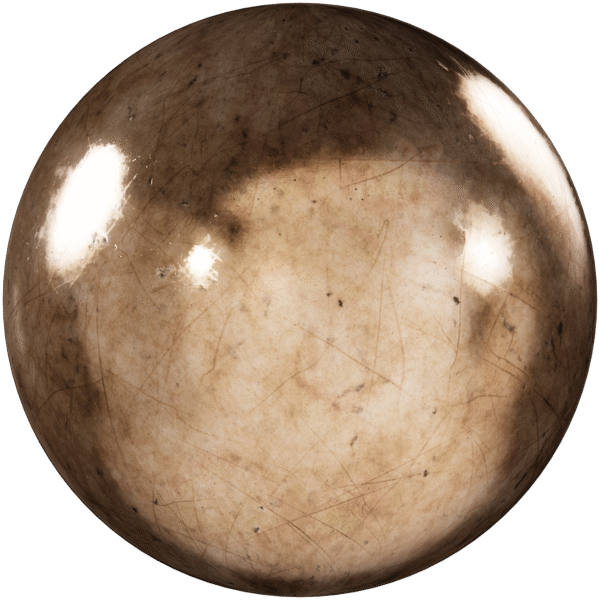 Metal Lightly Corroded Scratches Golden 02