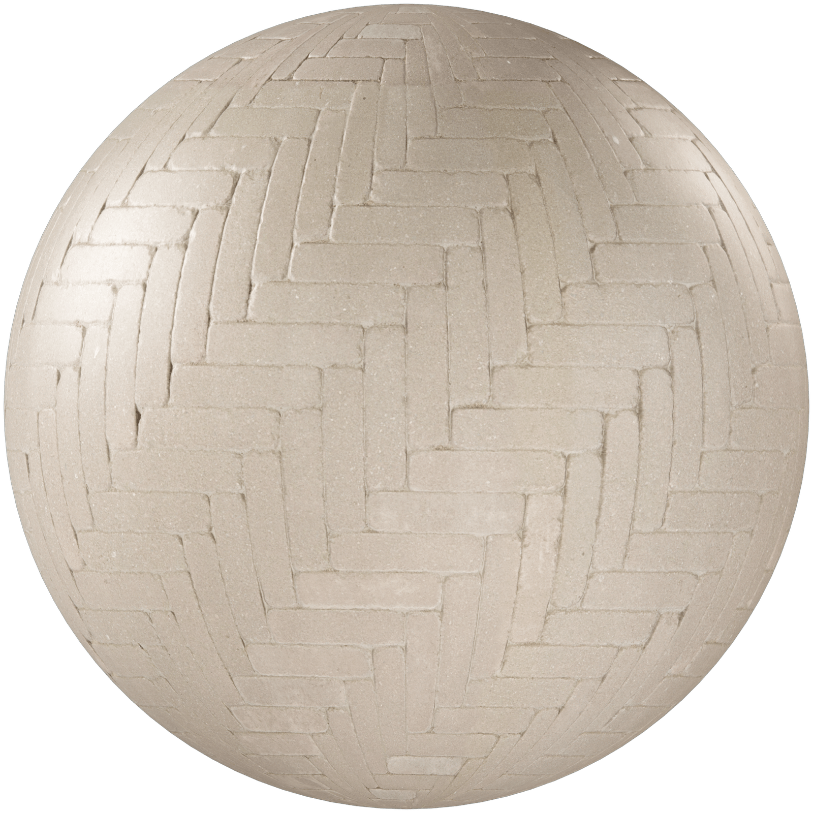 Paving Stones Herringbone Bricks Beige 01