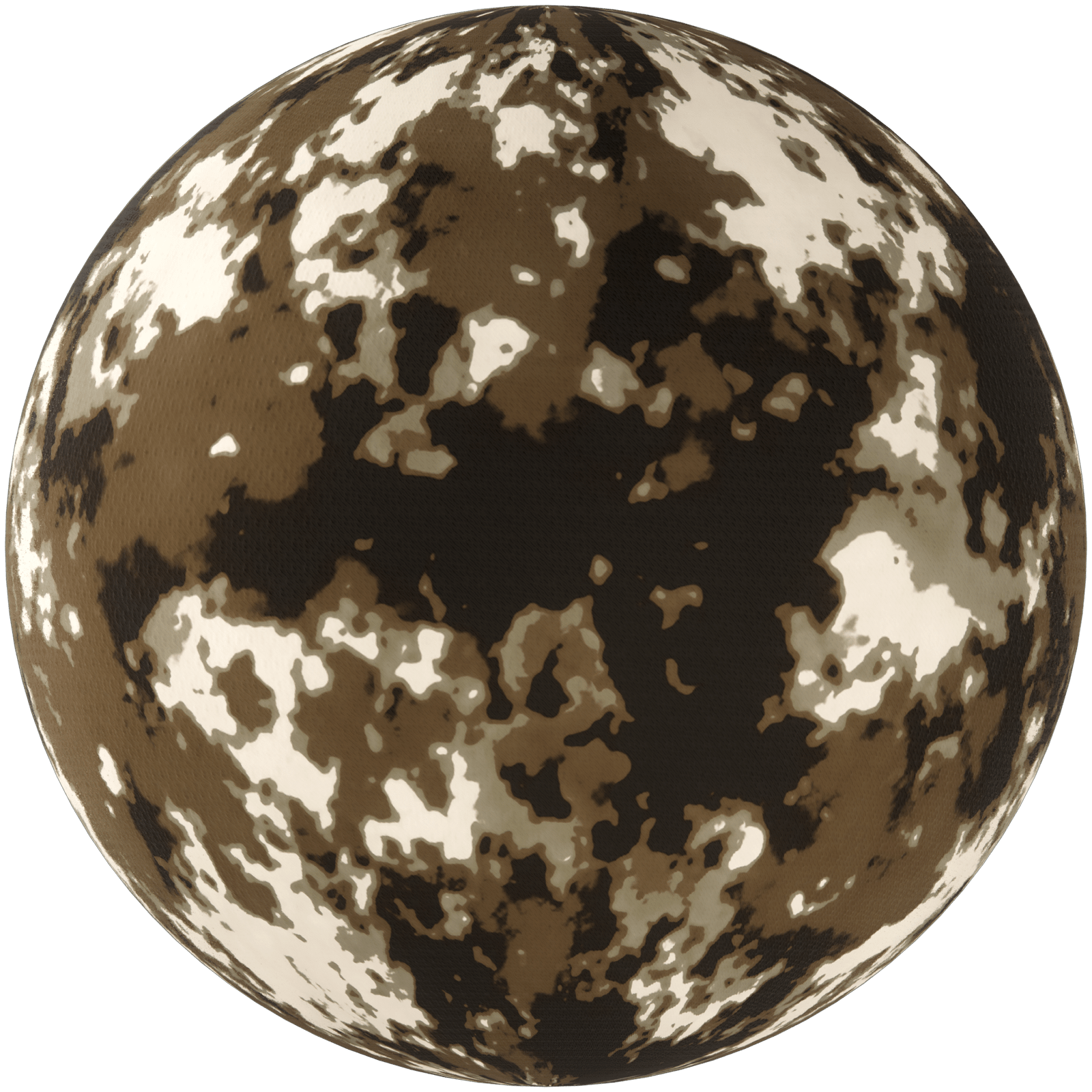 Fabric Camouflage Brown 01