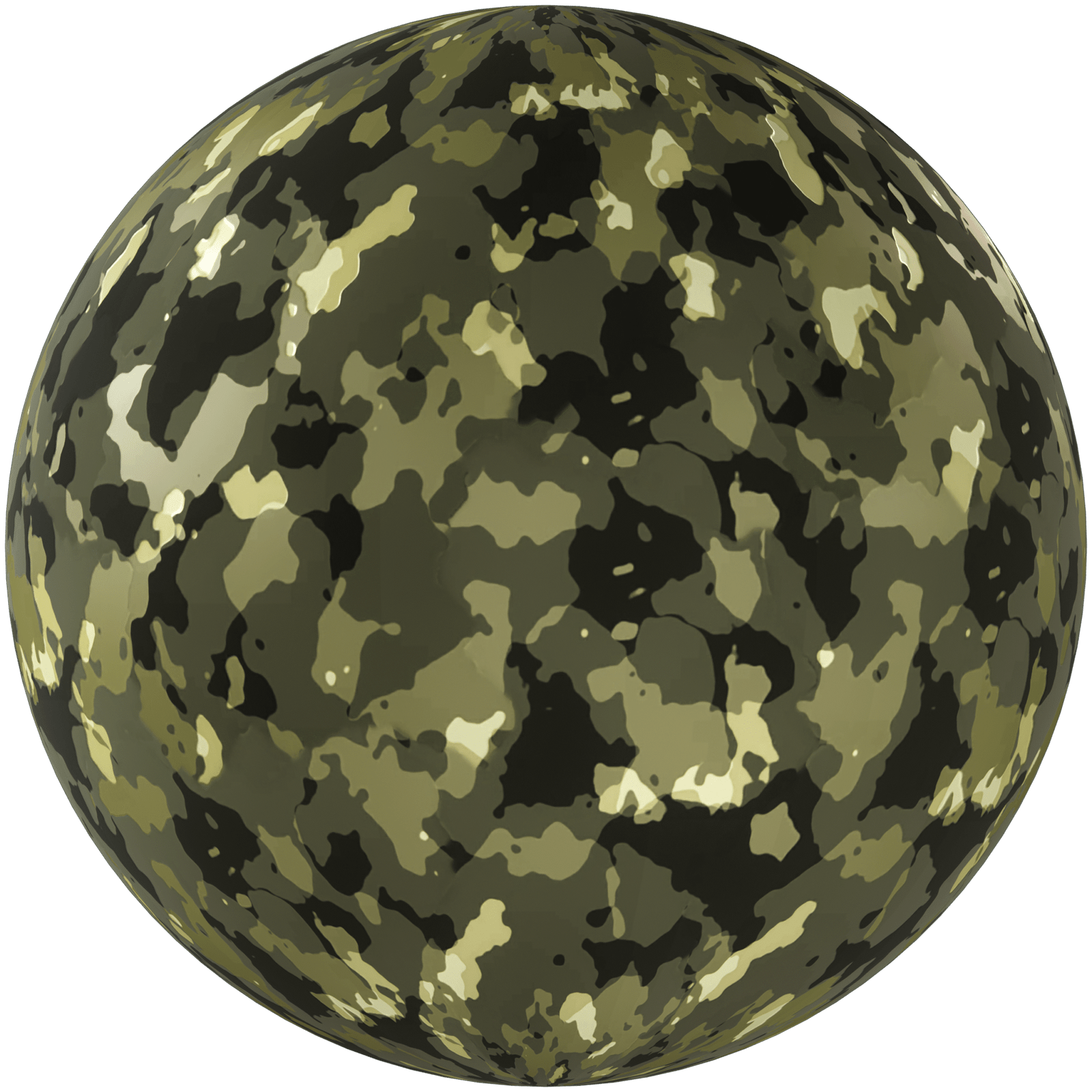 Fabric Camouflage green 01