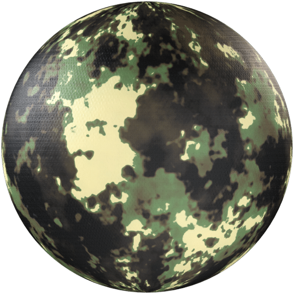 Fabric Camouflage green 07