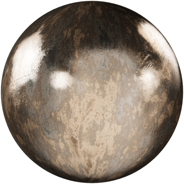 Metal Worn Corroded Rusty Bronze 01