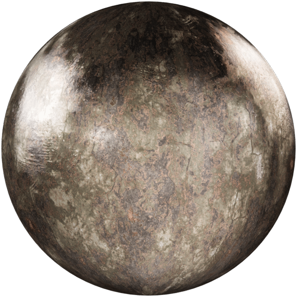 Metal Worn Corroded Rusty Silver 01