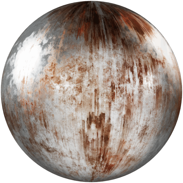 Metal Worn Corroded Rusty Silver 09