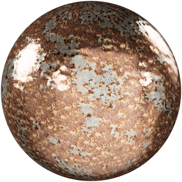 Metal Worn Corroded Rusty Silver 11