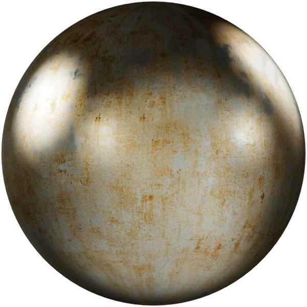 Metal Worn Corroded Rusty Silver 13