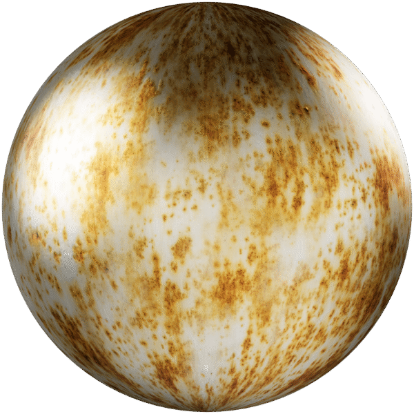 Metal Worn Corroded Rusty Silver 14