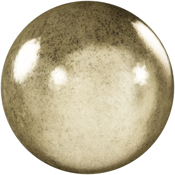 Metal Worn Golden 01